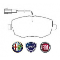 KIT PASTIGLIE ORIGINALI FIAT 77365218