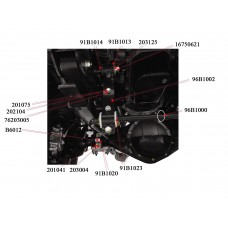 VITE M10X25 UNI 5739-65 ZINCOT